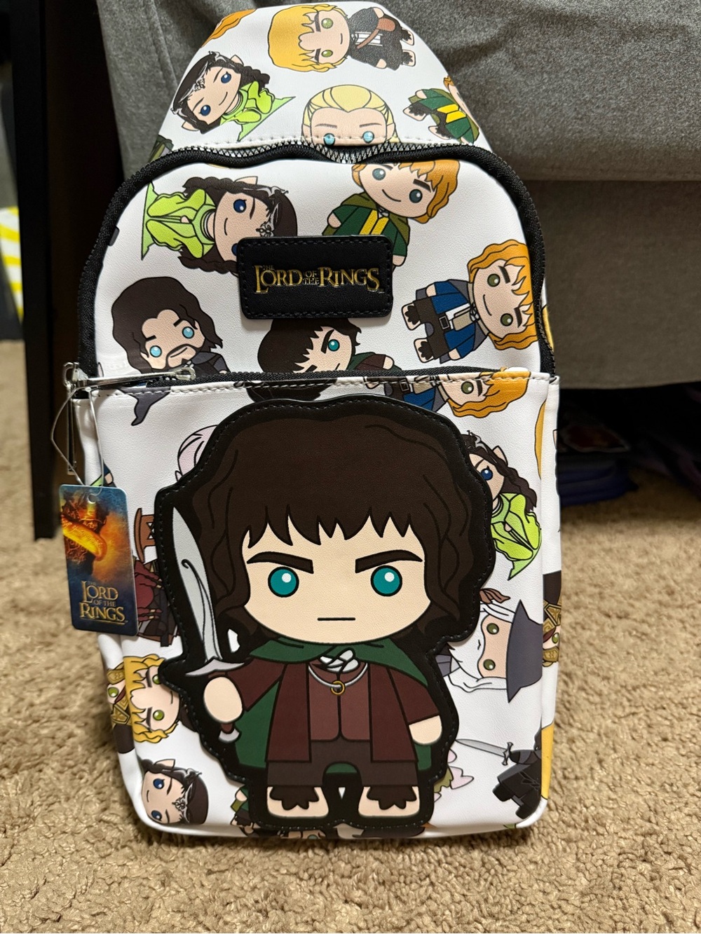 Lord of the Rings Large Sling Bag New with Tags
